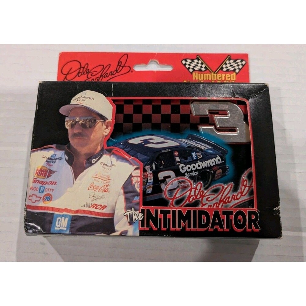 Dale Earnhardt The Intimidator #3 playing cards set collector tin 1999 new
